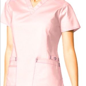 Wonderflex Pink Scrub Top